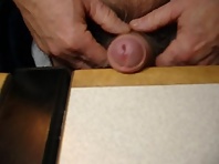 playing with my foreskin